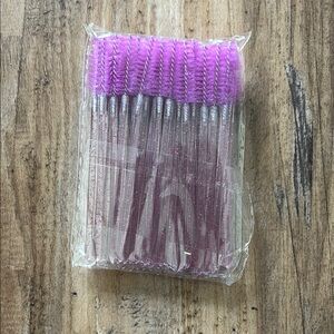Purple Disposable Mascara Wands 50 Count